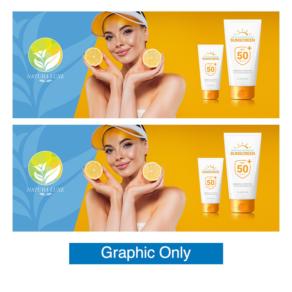 VAIL-120DB 20ft Backlit Free Standing — 8ft Double Sided Graphic Only